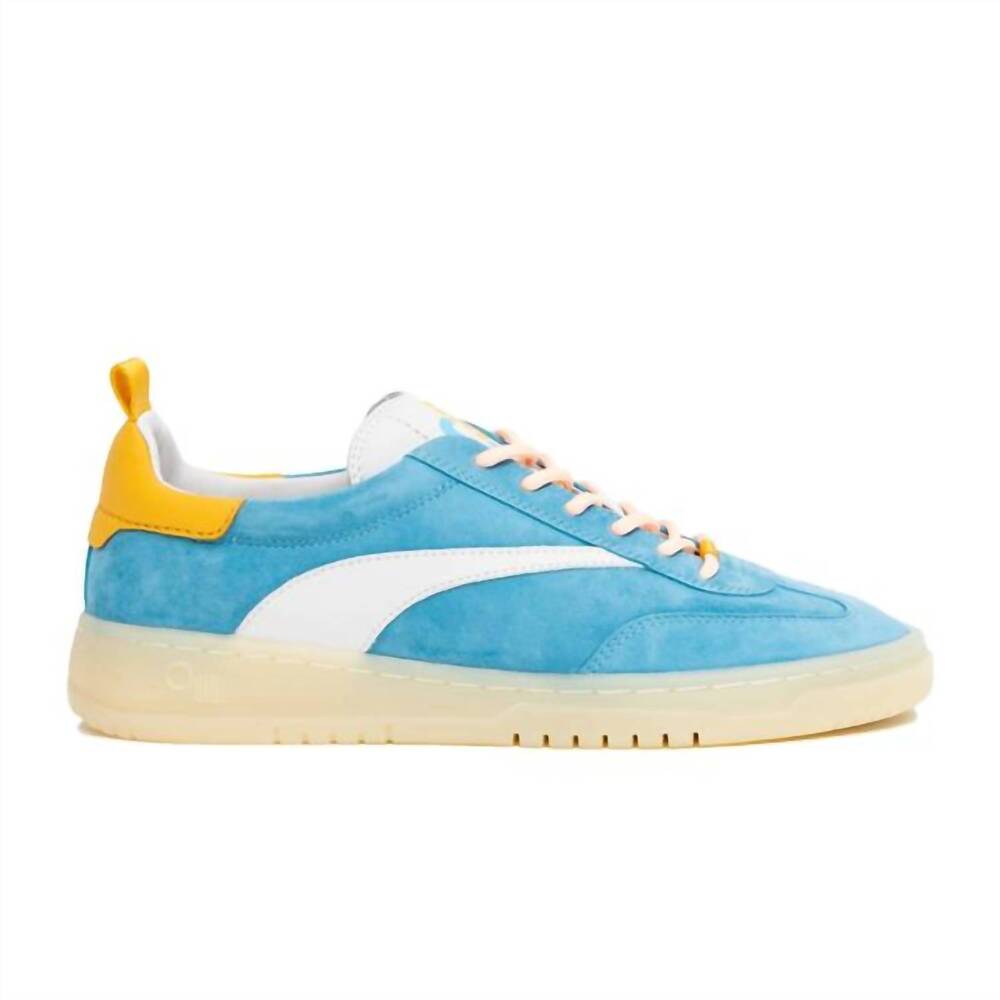 NEW ONCEPT women's panama low-top sneaker in adriatic blue
